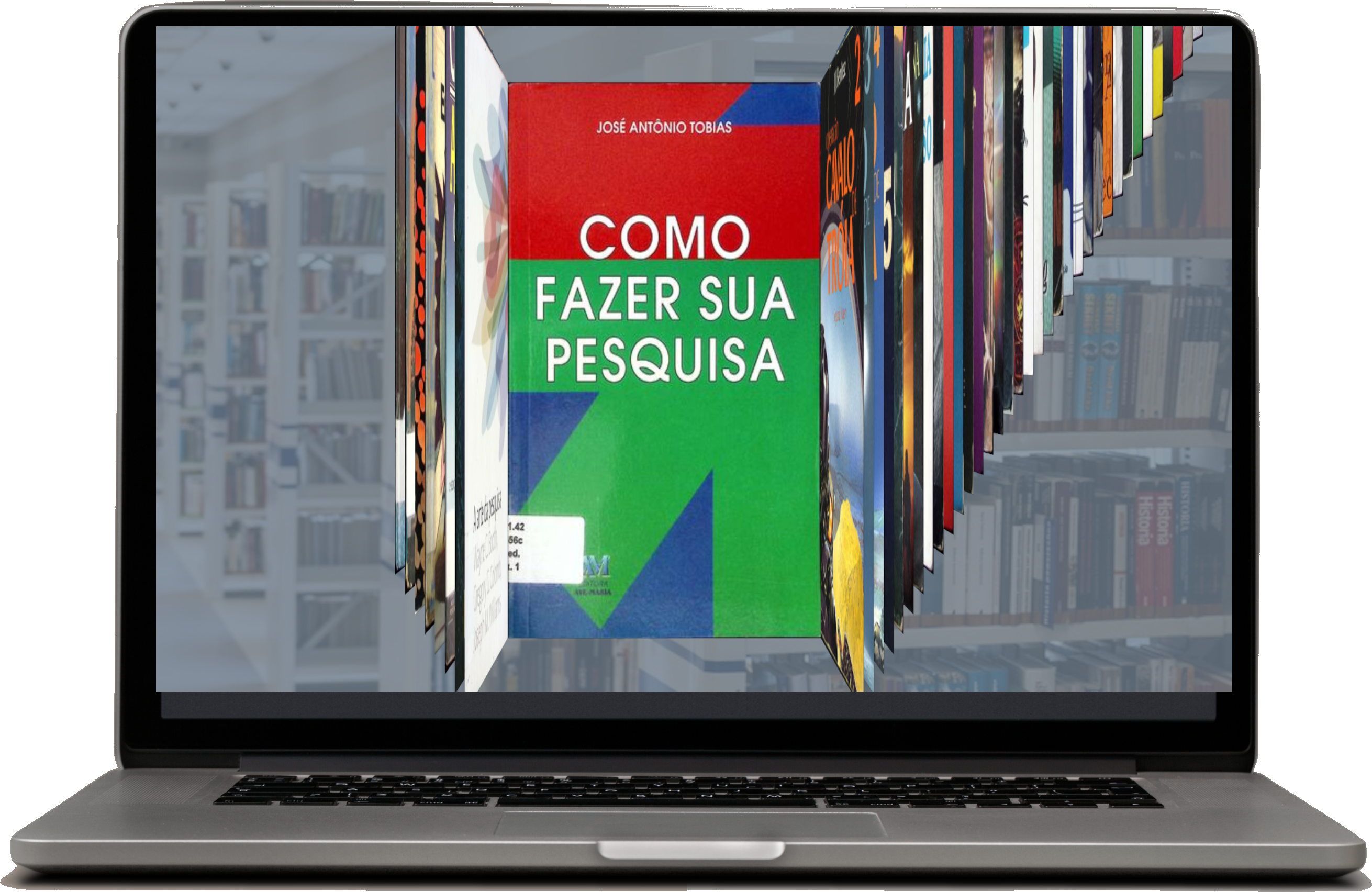 laptop com visualização no Hypercube4x